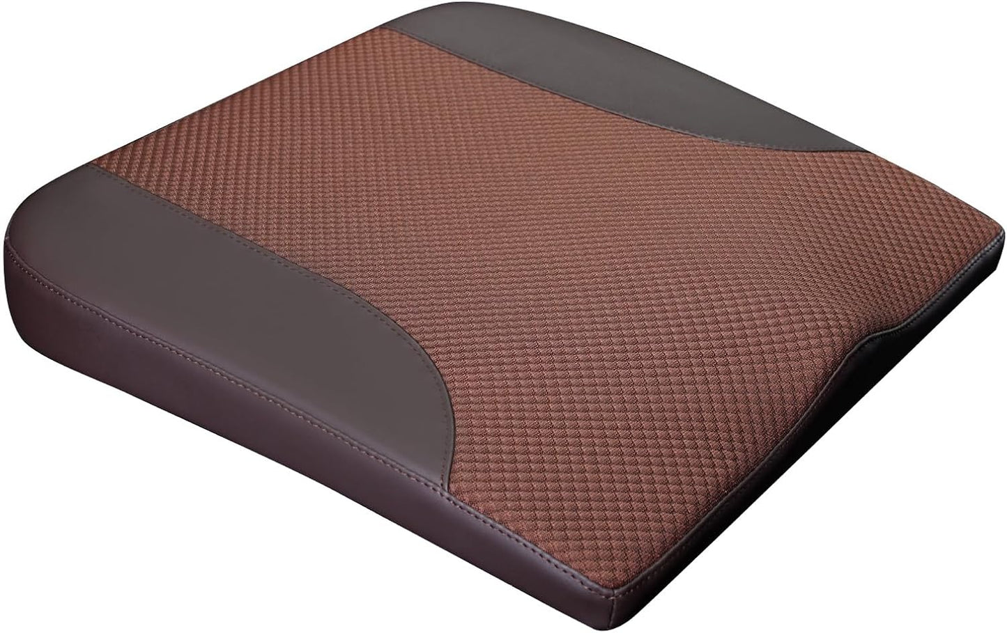 Allaboutsla Car Seat Cushion, Car Seat Cushions for Long Driving | Comfortable Memory Foam Driver Seat Cushion, Automotive Seat Cushions, Butt Pillow for Car,Truck, Office Chair, Brown
