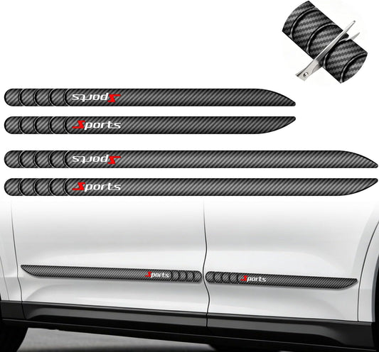 4Pcs Dent Prevent Car Door Protector, Cuttable Car Door Edge Guards