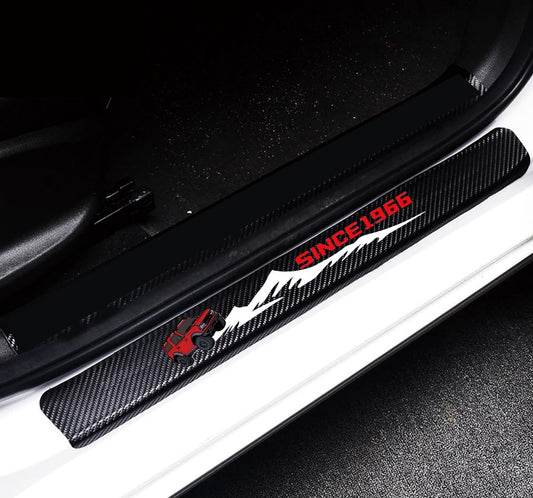 4Pcs Door Sill Protector Reflective for Bronco