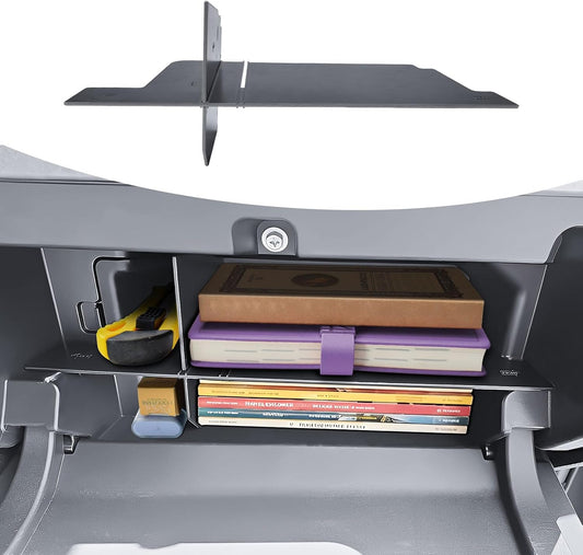 RUNROAD Center Console Organizer Divider Compatible with Toyota 4Runner 2025 2026 Accessories, Glove Box Organizer Dividers For 4 Runner SR5 TRD Limited Middle Console Storage Tray Armrest Box