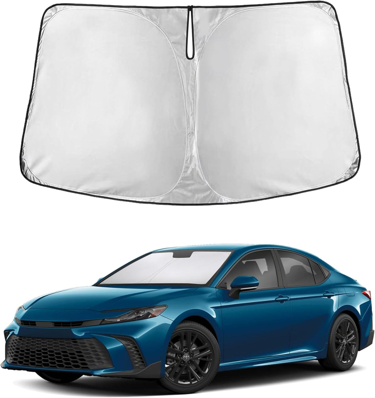 EcoNour Windshield Sunshade Compatible for Toyota Camry 2025 2026