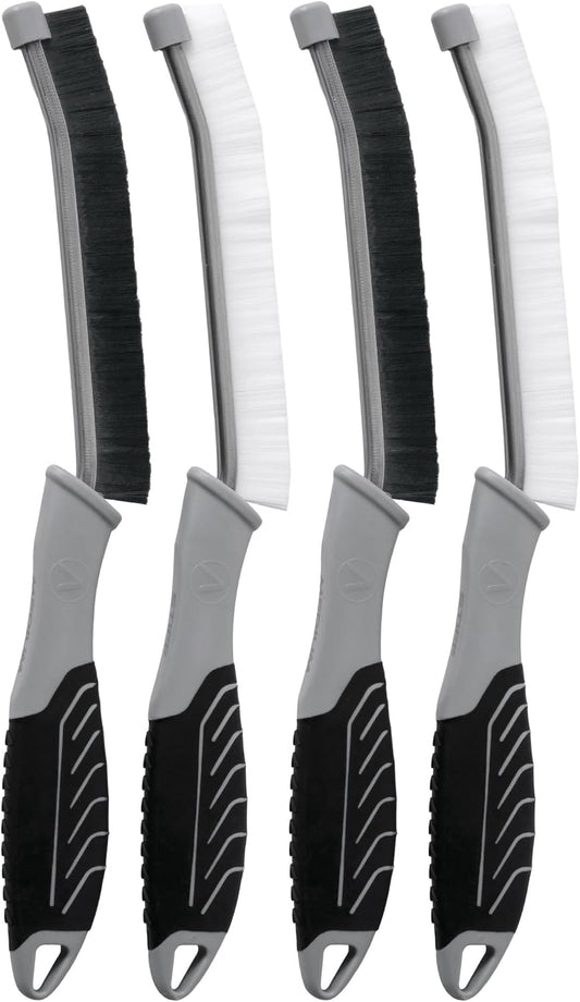 VIKING Car Detailing Brush for Interior Cleaning, 4 Pack