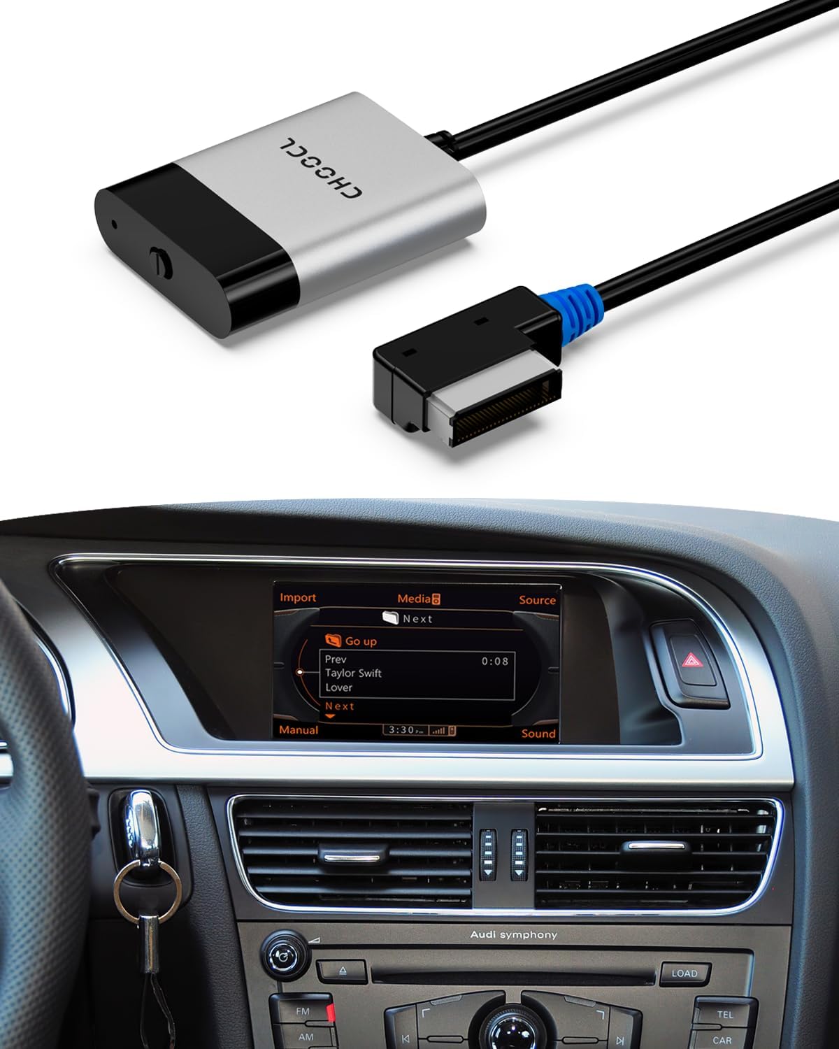 Bluetooth Adapter for Audi MMI 3G/3G+,Volkswagen, AMI Music Receiver