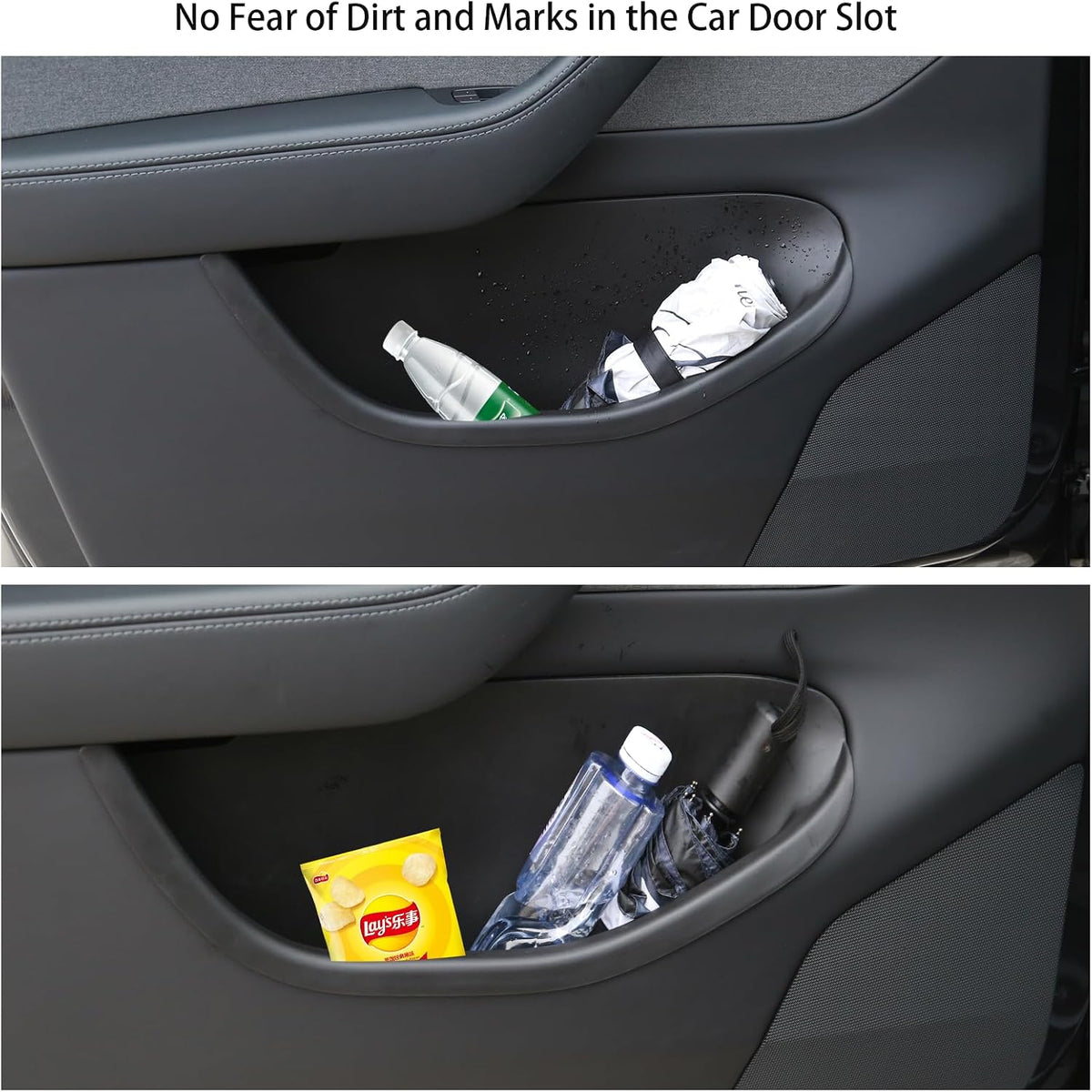 Custom Fit Door Pocket Liner Storage Box for 2025-2026 Tesla Model Y L