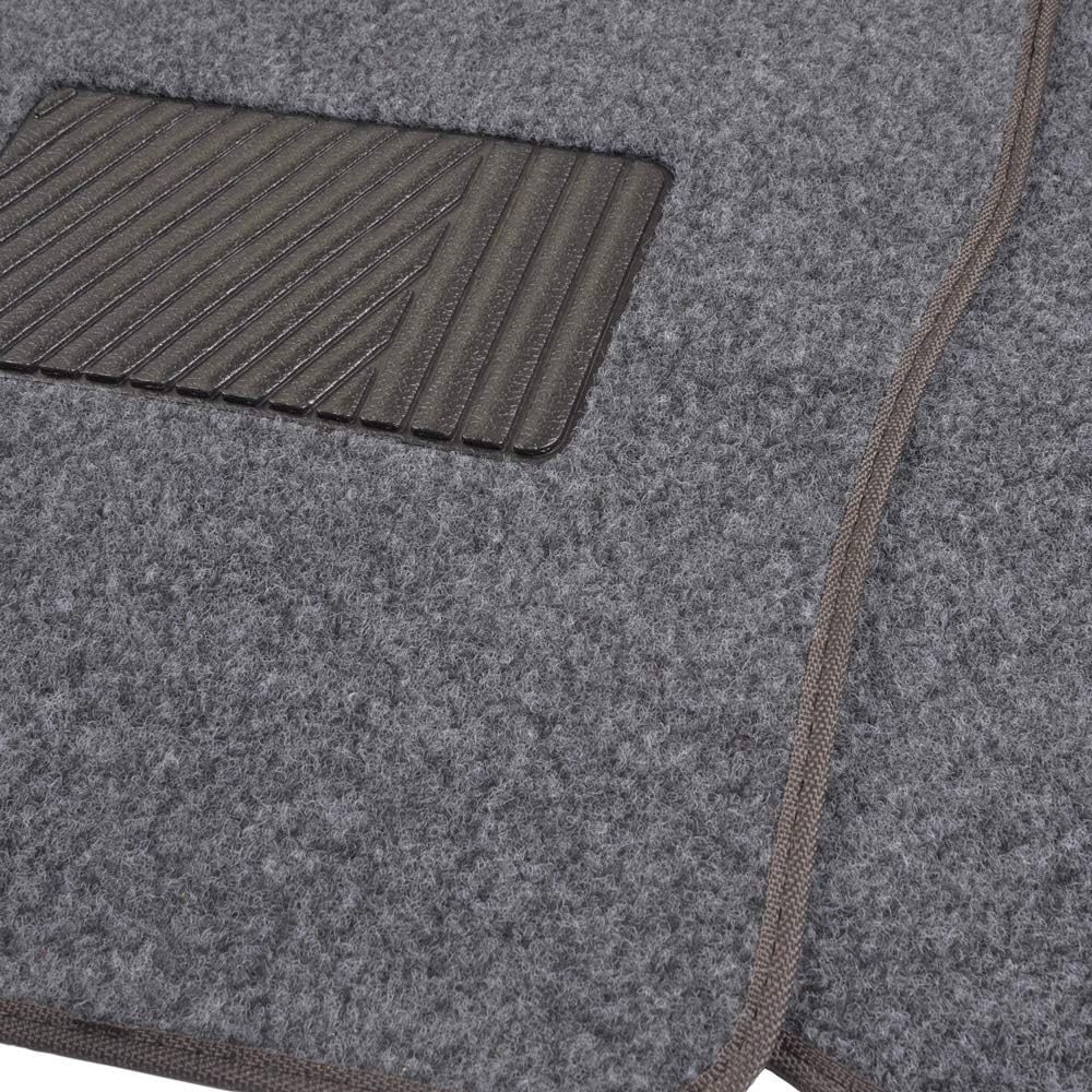 Motor Trend Premium Inter-Lock Backing Carpet Car Floor Mats - Front & Rear, Thick & Durable Auto Protection, Fits Most Cars Truck SUV Coupe Sedan
