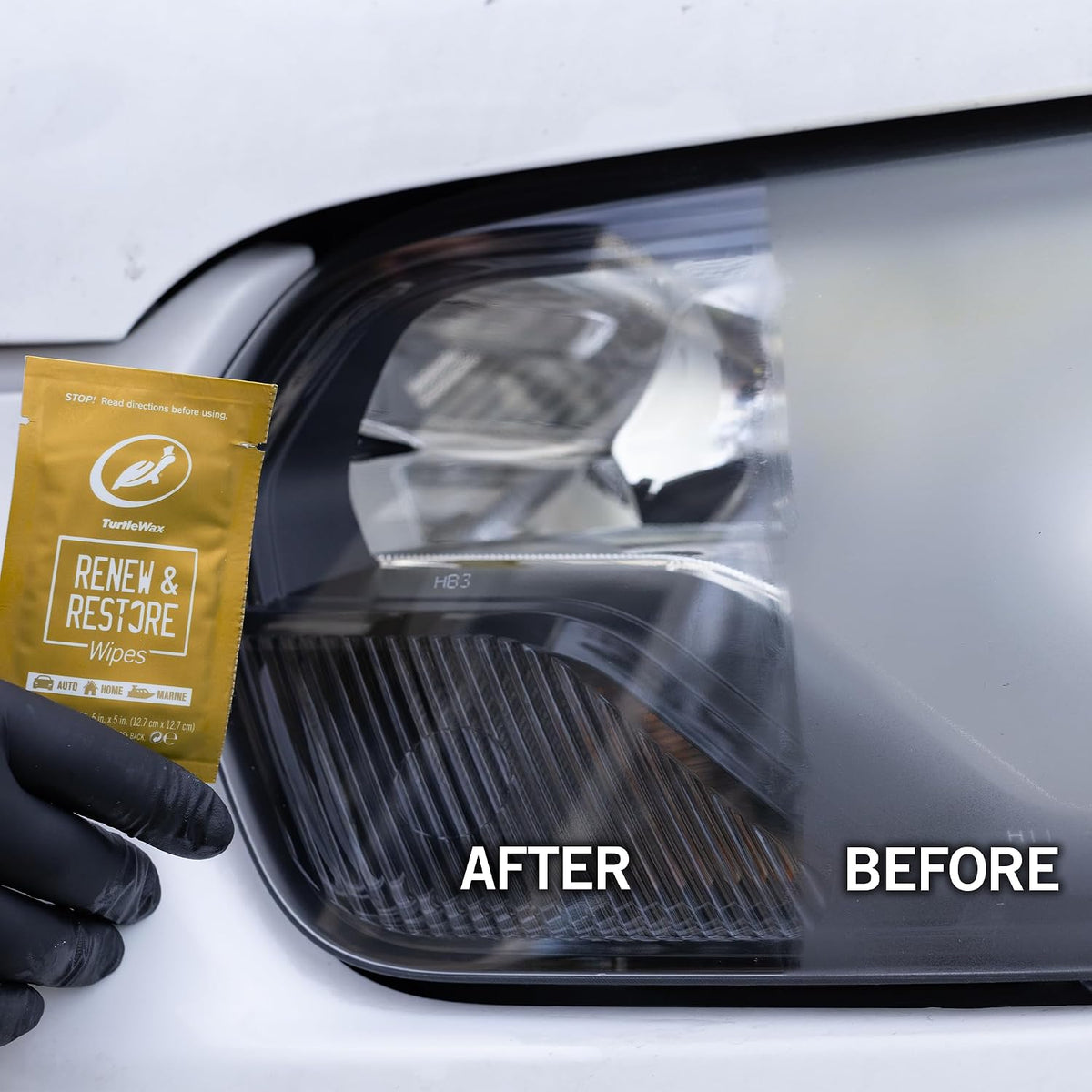 Turtle Wax Renew & Restore Compound Wipes (Pack of 8)