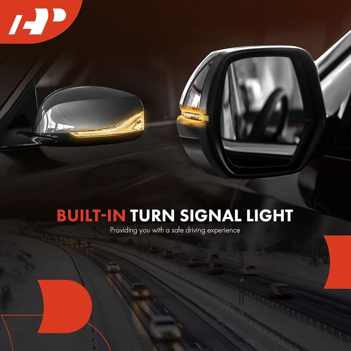 A-Premium Driver Side Power Door Mirror Compatible with Chevrolet