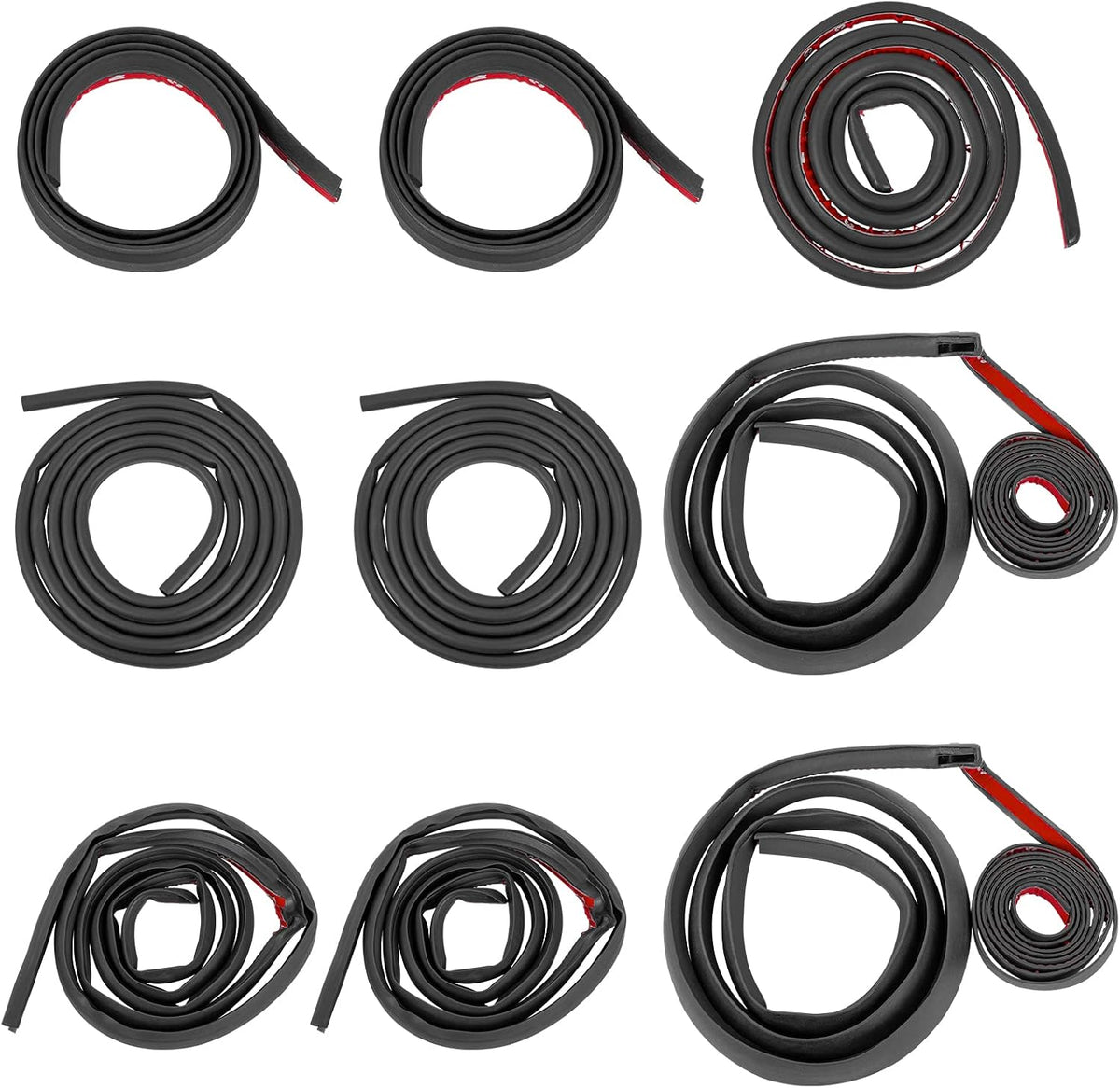 for Tesla Model Y Juniper 2026 Accessories, Rubber Seal Weather Strip Soundproof Noise Insulation Sealing for Tesla Model Y 2020-2026
