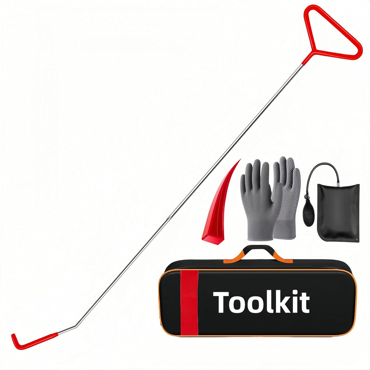 DENWAY Car Tool Set, Cargo Grabber Retriever Tool - Upgraded Extendable Pickup Truck Bed Accessories