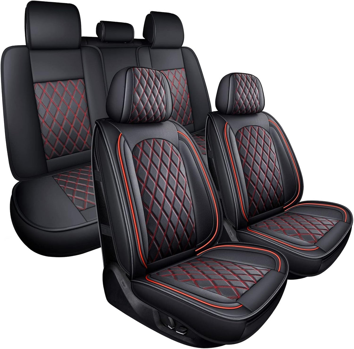 MIROZO Car Seat Covers,Waterproof Seat Covers Full Set for SUV,Sedan,Truck