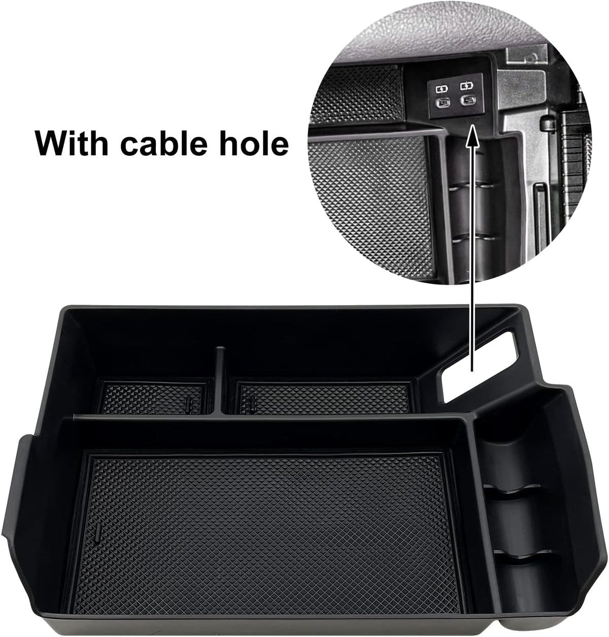 Center Console Organizer Compatible with 2021 2022 2023 2024 2025 2026 Toyota Sienna Accessories