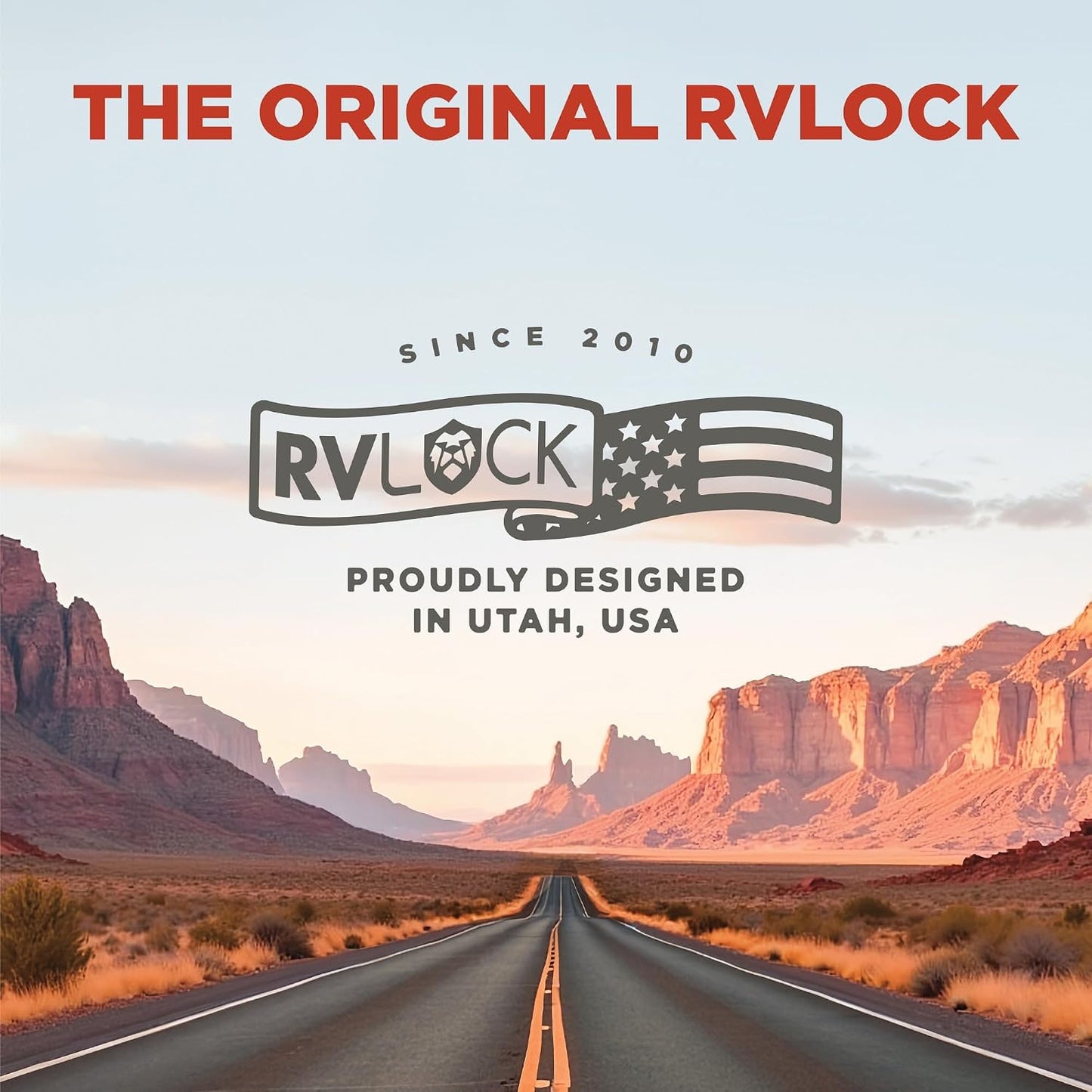 RV Remote 4-Button Key Fob for RVLock Keyless Handles, Wireless Fob Transmitter