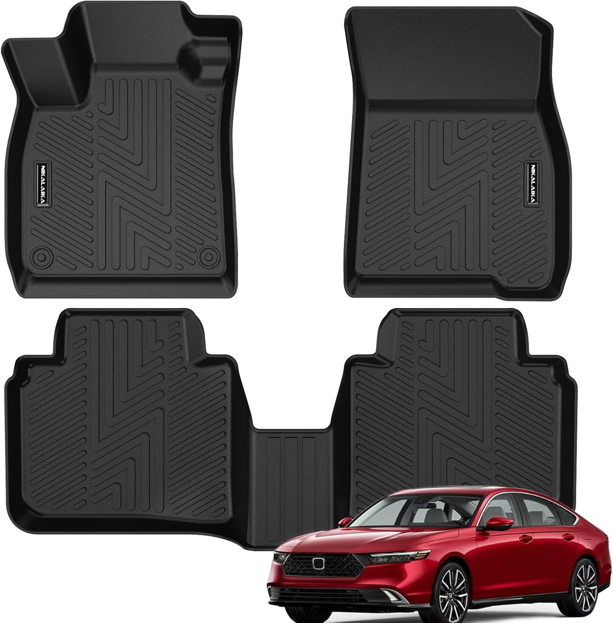 Floor Mats & Cargo Liner for 2022-2026 Jeep Wagoneer 8 Passenger (Non L/S)