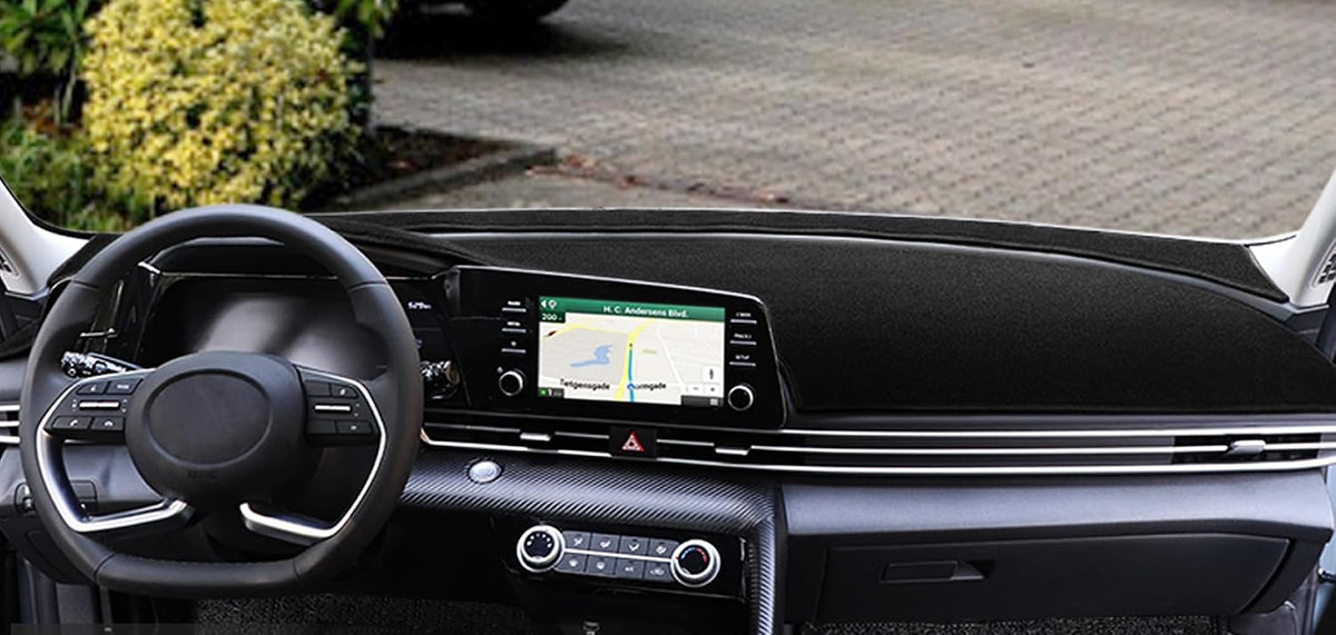 Dash Cover Mat Fit for Hyundai Elantra/Elantra N (Black) F164