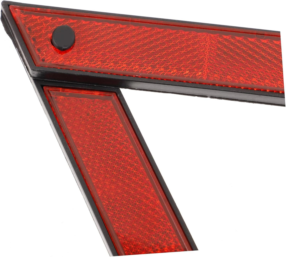 STOBOK 3pcs Reflective Safety Triangles for Roadside Emergencies DOT Approved Warning Triangles Automotive Emergency Kit with Safety Reflectors for Maximum Visibility
