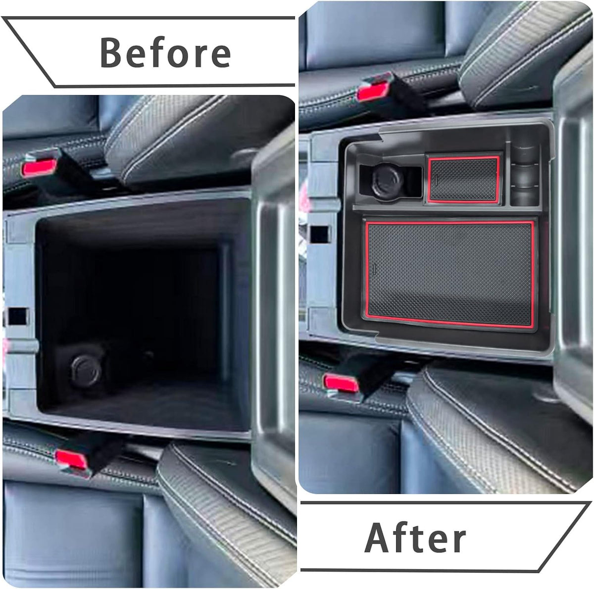 Center Console Organizer Tray for 2022-2026 Nissan Frontier Pickup Truck