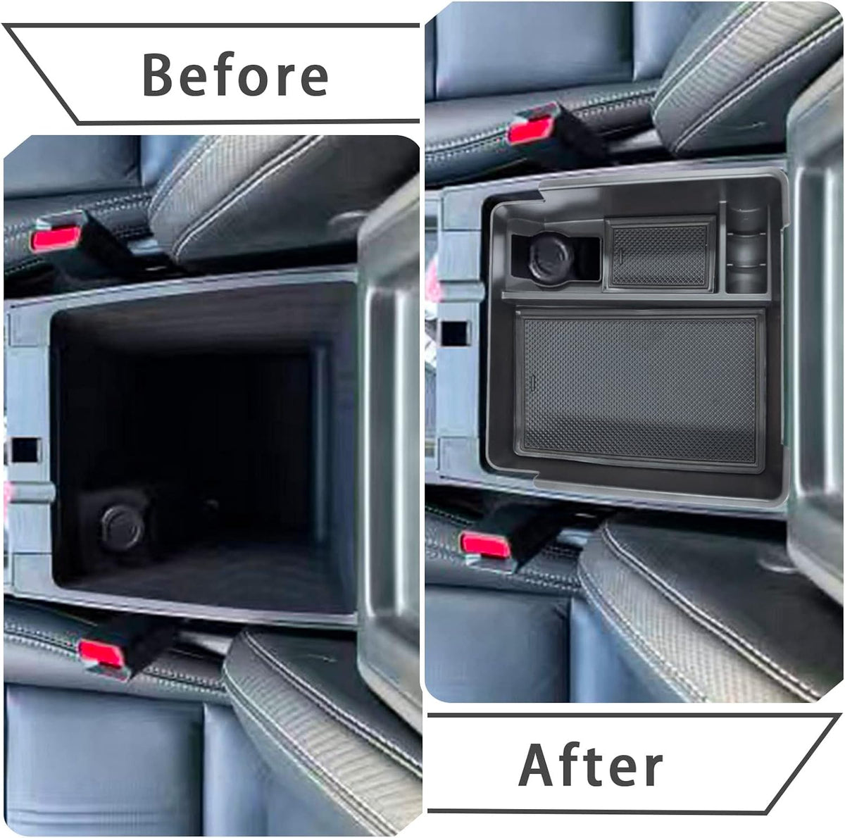 Center Console Organizer Tray for 2022-2026 Nissan Frontier Armrest Storage