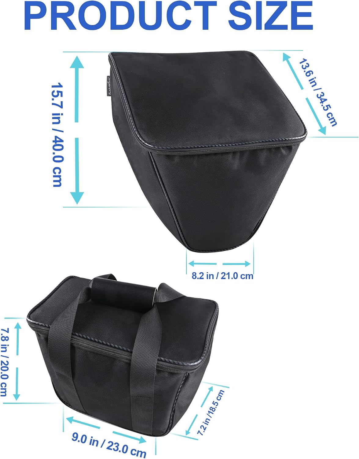 Upgraded Front Trunk Organizer Cooler Bag, Removable Waterproof Frunk Liner With Insulated Cooler Compartment, 2 Pcs Set Compatible With Can-Am Spyder RT RT-L RT-S 2020-2026 Accessories