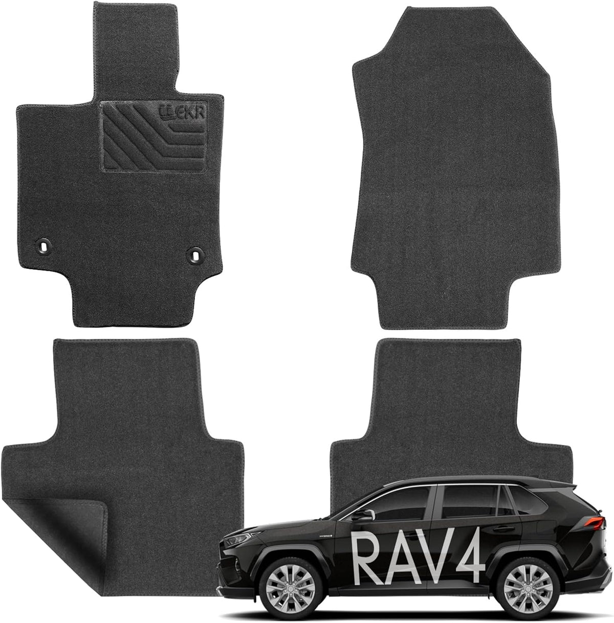 EKR Custom Floor Mats for Toyota RAV4 2019-2025(Not for Hybrid)