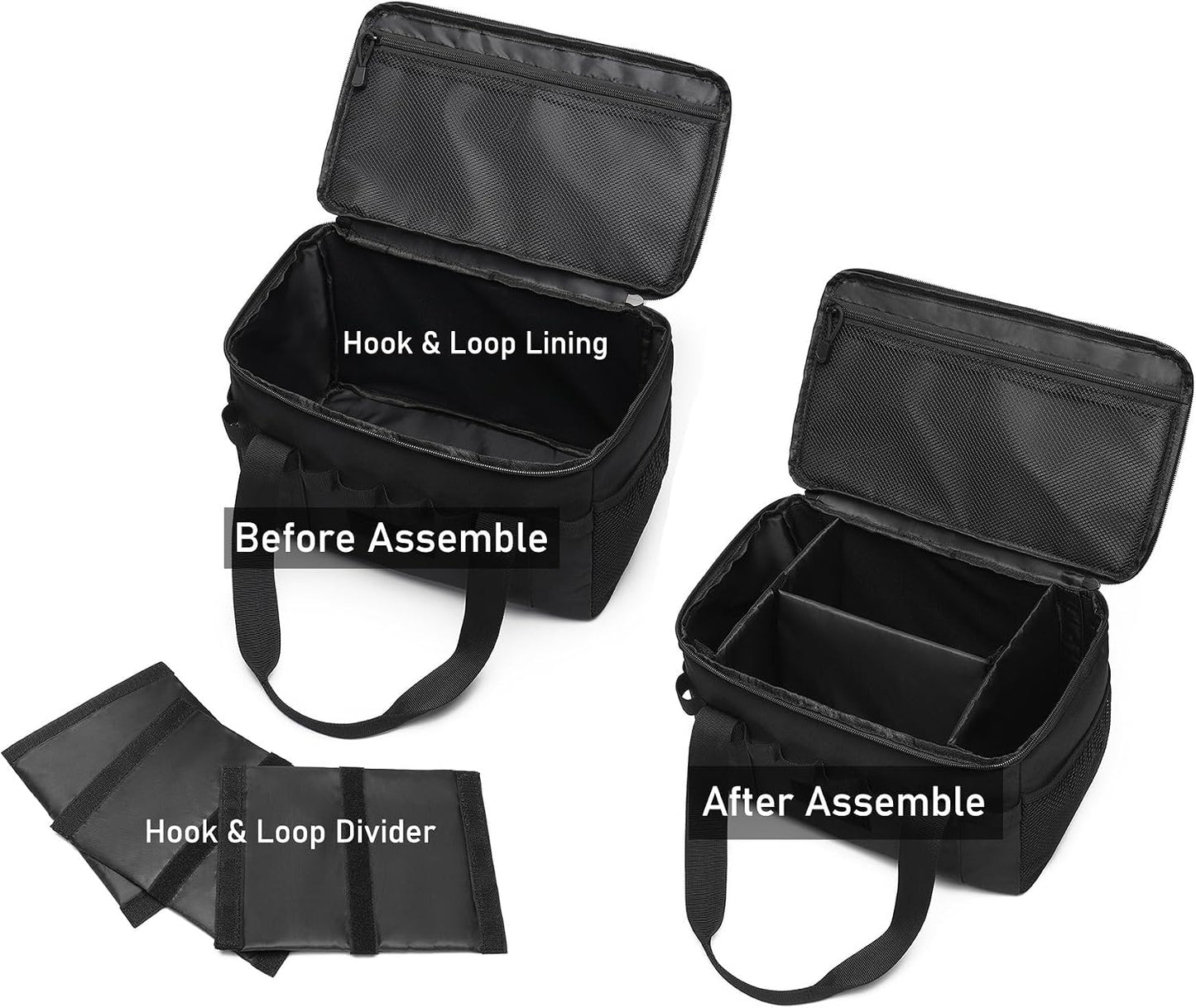 Tactical Camping Storage Bag 14L Tactical Utility Tote Bag Camping Cookware Organizer Trunk Organizer
