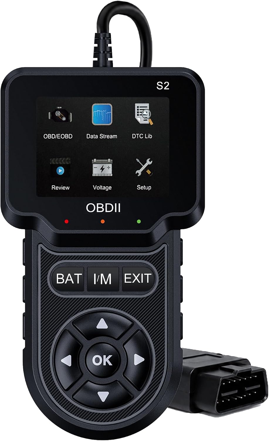 OBD2 Scanner, Check Engine Code Reader, Car Scanner Diagnostic Tool