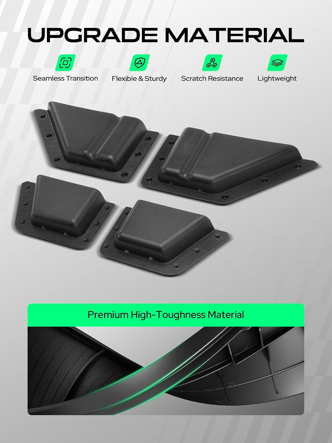 YHTAUTO Door Storage Pockets for Ford Bronco 2021-2024 4-Door