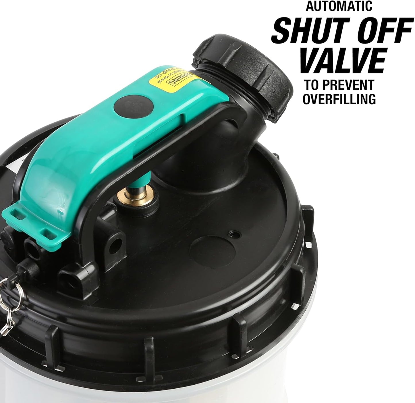 OEMTOOLS Manual Fluid Extractor Pump, 5.3L Oil Extractor, 5-Foot Hose