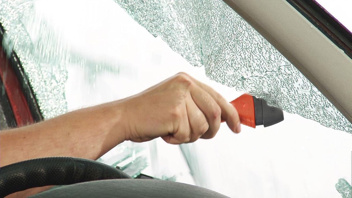 Lifehammer Safety Hammer Evolution - Automatic Emergency Escape and Rescue Hammer With Seatbelt Cutter