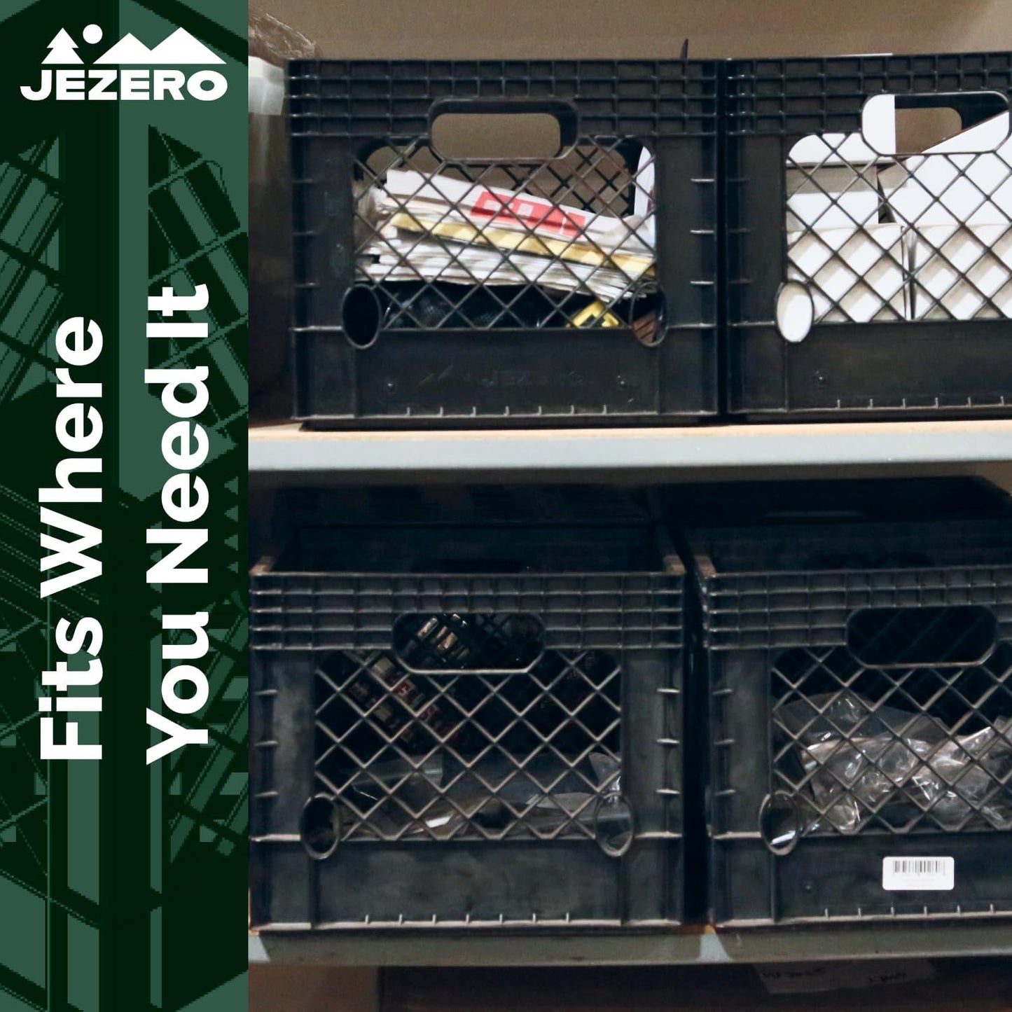 Jezero MC-16-S2 Multi-Purpose Milk Crate