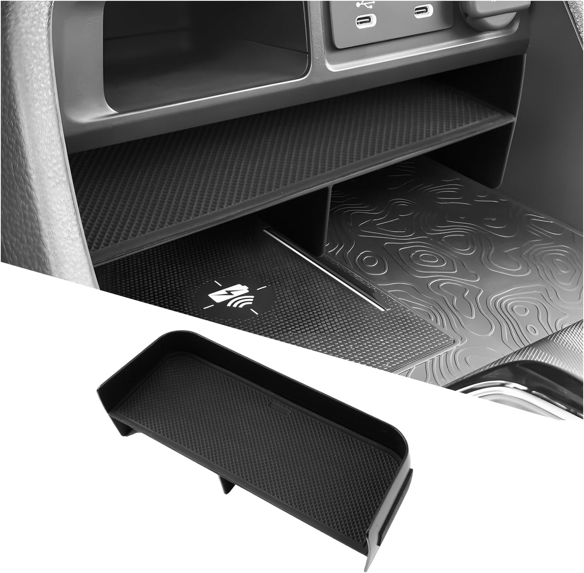 2026 Passport Center Console Organizer for Honda Passport 2026 Accessories Cup Holder & Center & Central Console Organizer Compatible with 2026 Honda Passport RTL/TrailSport/TrailSport Elite(3PCS)