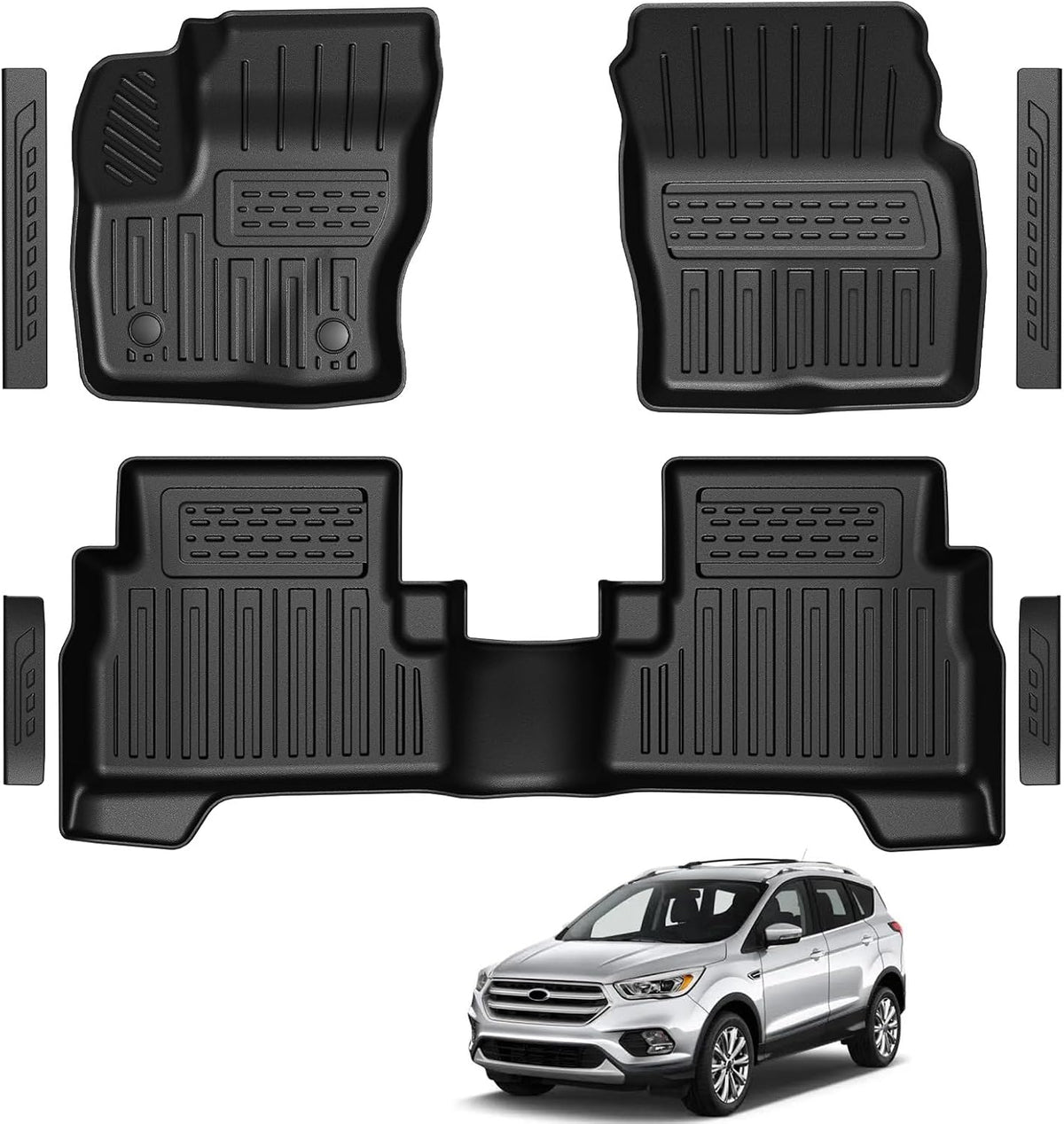 Floor Mats for 2013-2019 Ford Escape Accessories