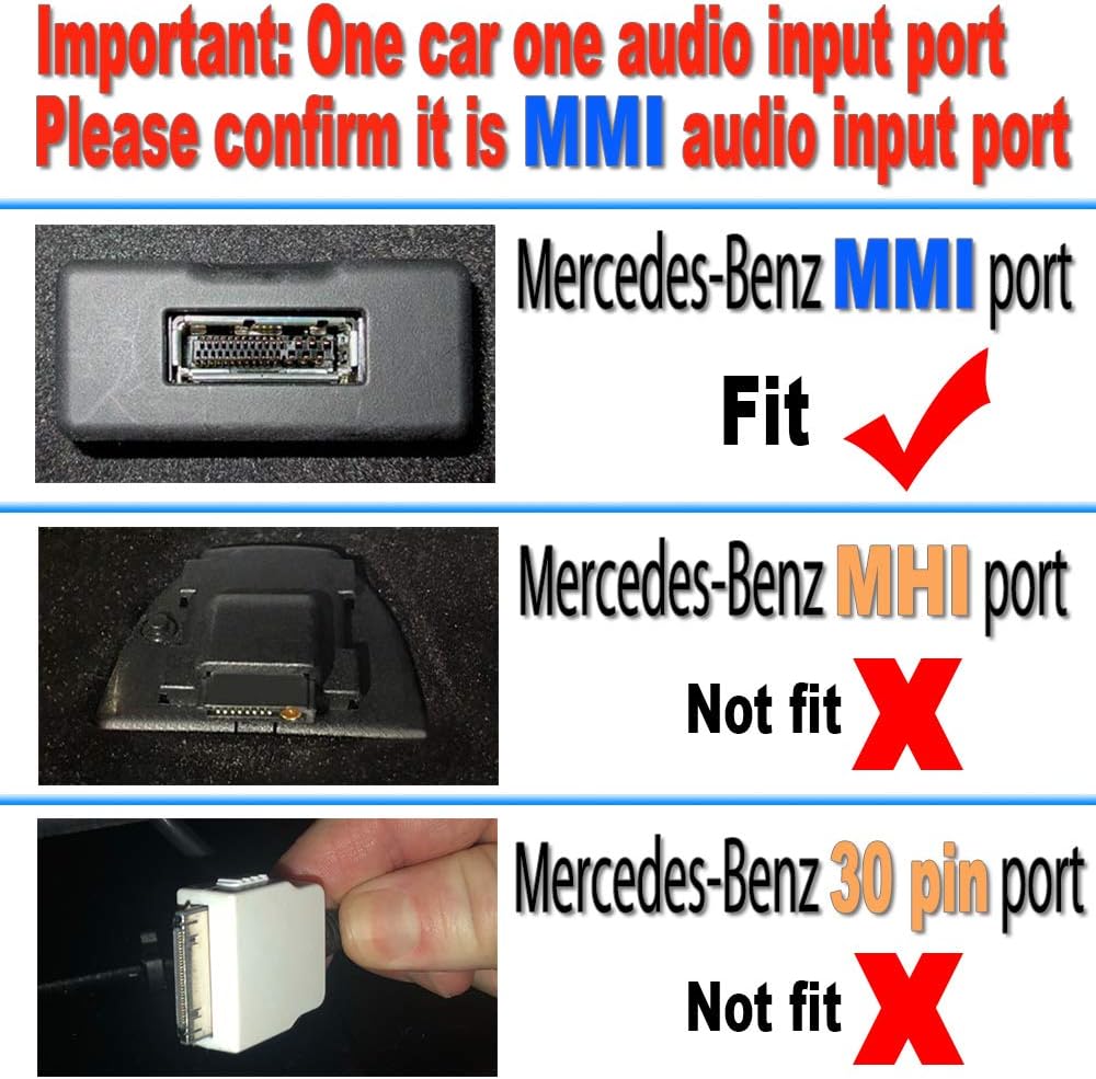 Yoper Bluetooth Kit for Mercedes-Benz MMI Car Interface Adapter