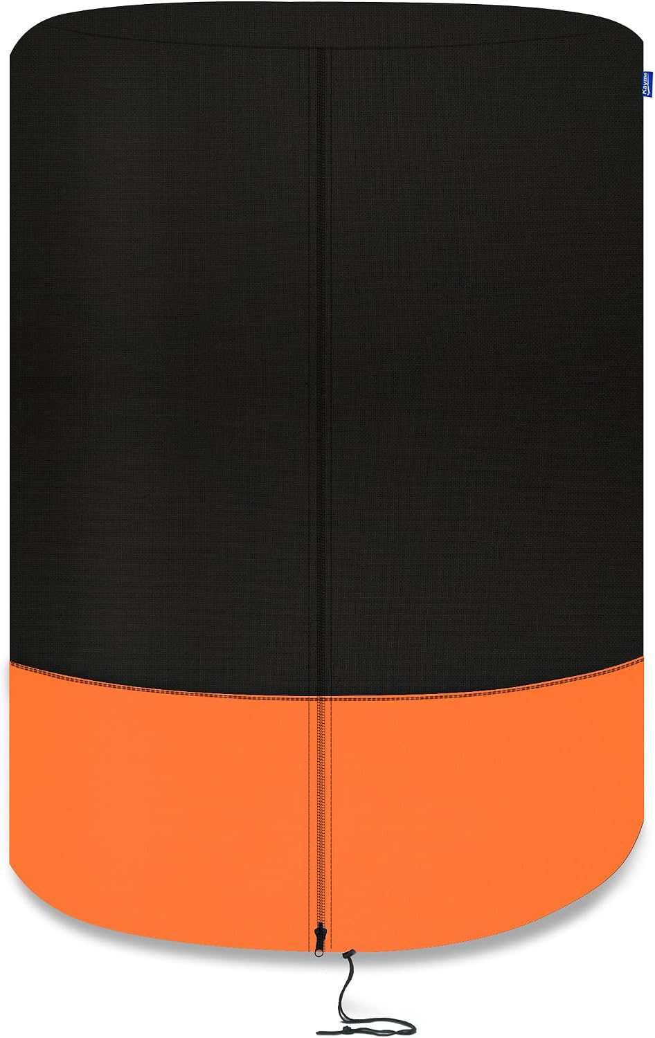 Kayme Tire Cover, Large Tire Storage Bag, Seasonal Spare Tire Storage Cover, Durable Tire Bags Used in Trucks, SUV, Trailer Sun Rain Snow Protection, Fit 35 Inch Tire Diameter-Black Orange