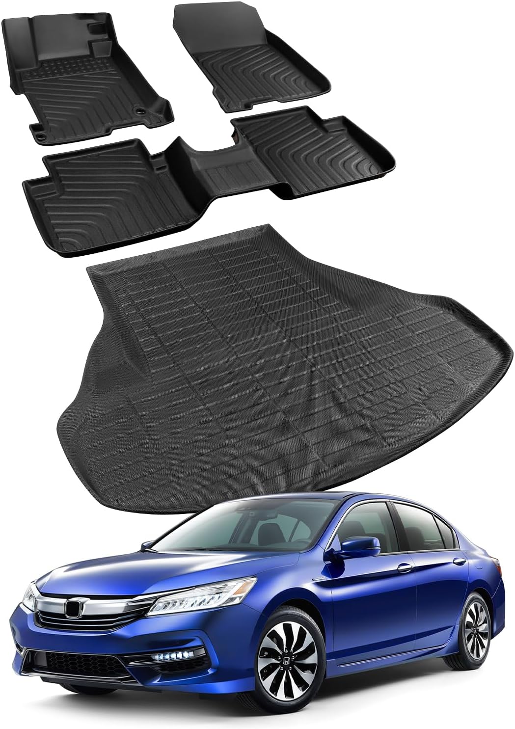 All-Weather Floor Mat for Honda Accord 2013-2017 (Only for Sedan)