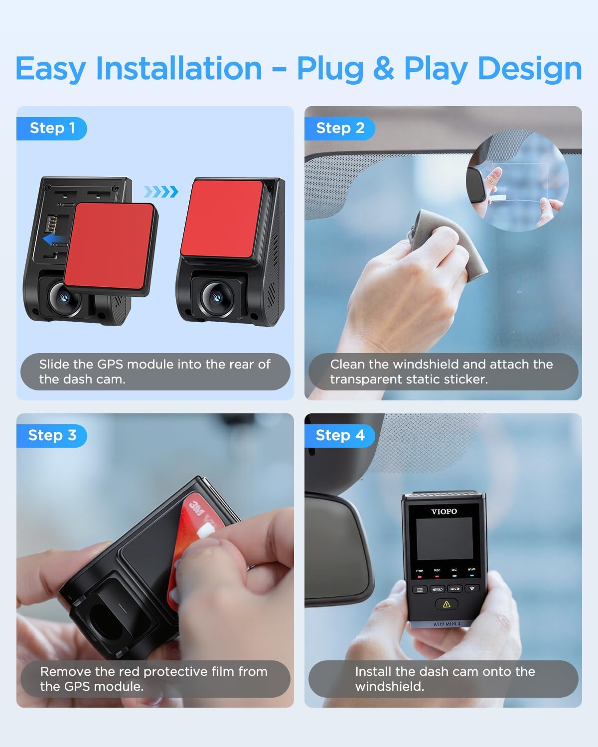 VIOFO GPS Module for A119M Pro / A119 Mini 2 Dashcam