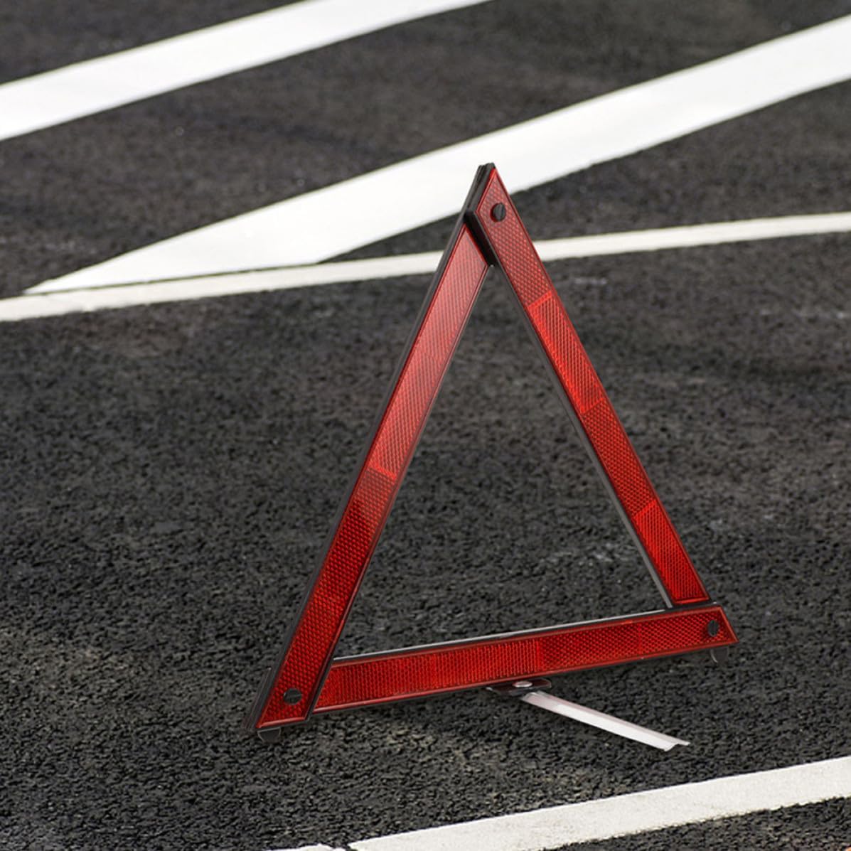 5pcs Foldable Warning Triangle Sign for Car Emergency Roadside Safety