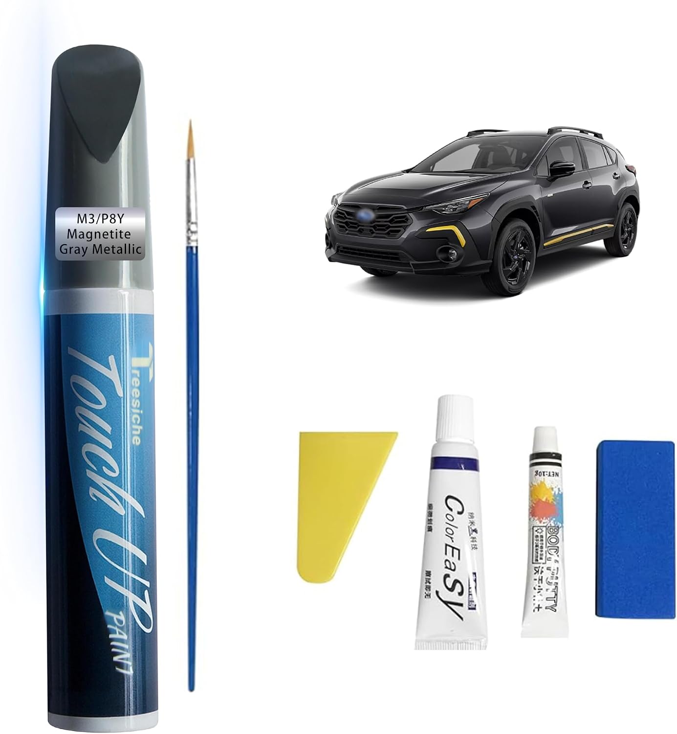 212 Obsidian Touch Up Paint for Lexus Match, Car Paint Scratch Repair kit, 2 in 1 Scratch Remover Pen with Color-Matched Rapid Drying of Paint Coating