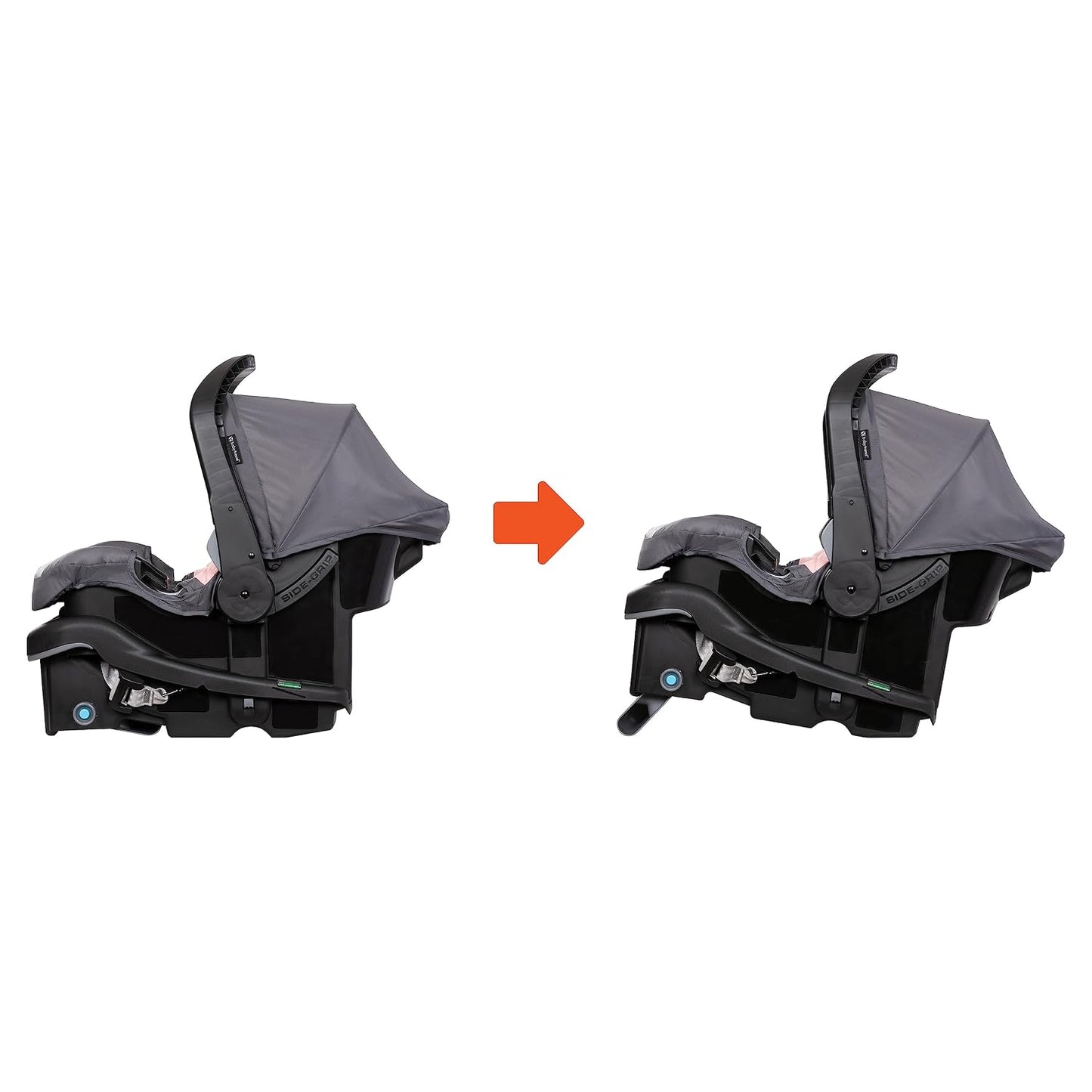 Baby Trend Passport® Switch 6-in-1 Modular Stroller Travel System with EZ-Lift™ Plus Infant Car Seat, Dash Pink