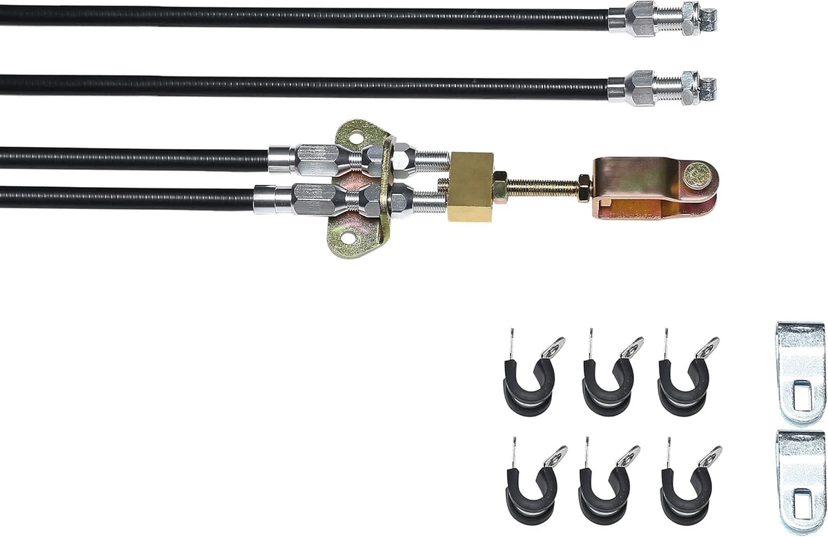 UnIversal Emergency Parking Brake Cable Complete Kit