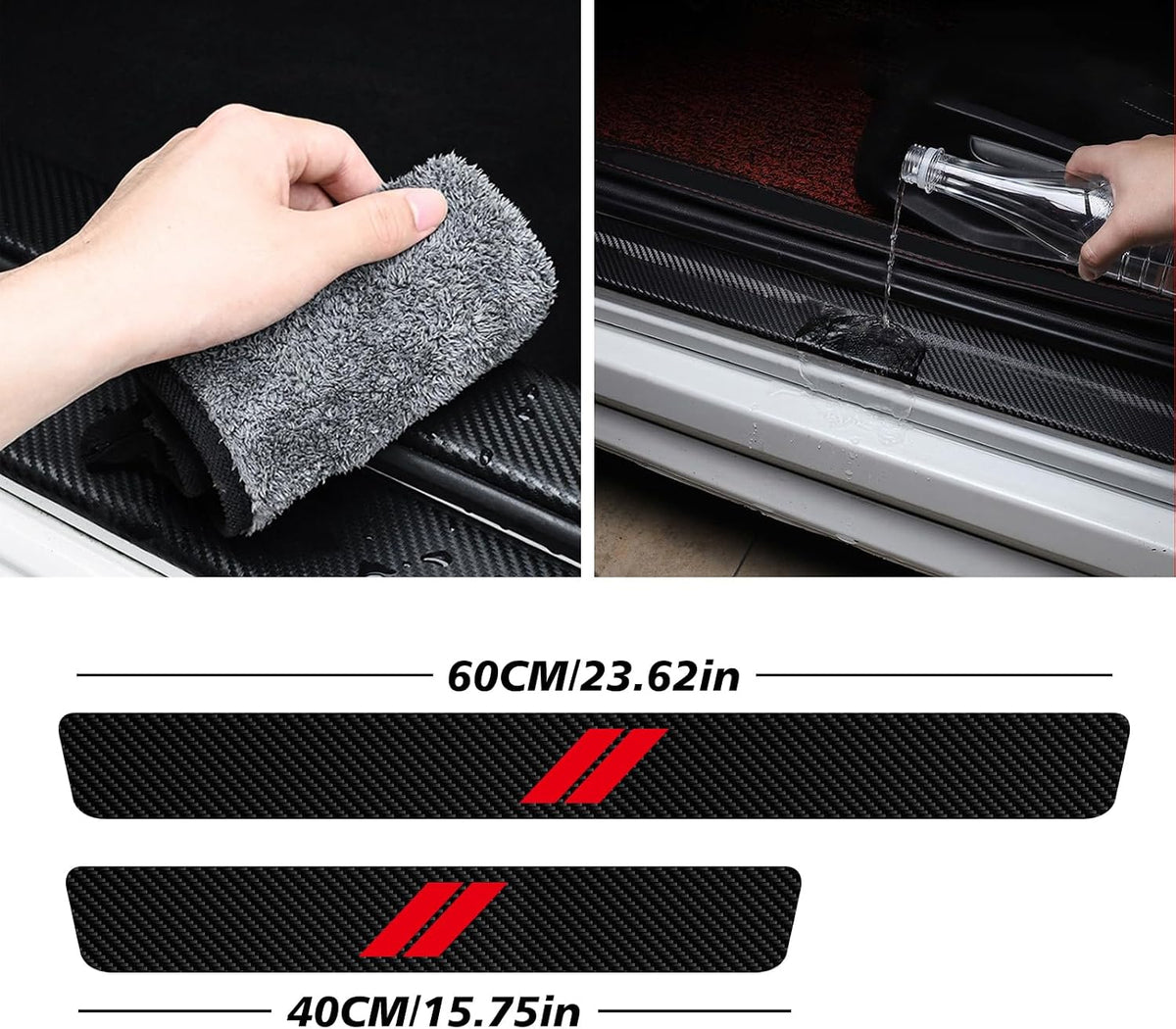 Car Door Sill Protector Fits for Dodge Charger Challenger Durango