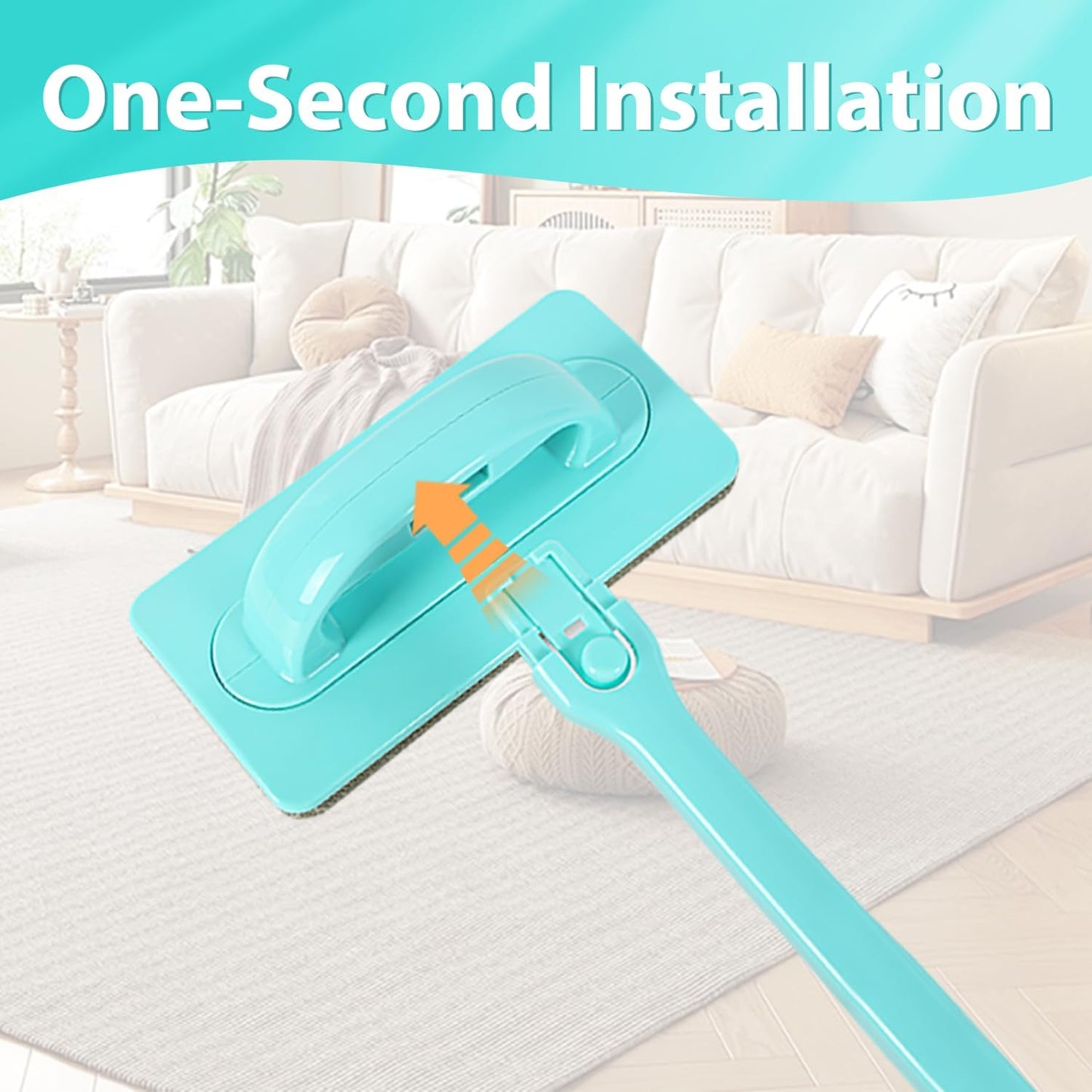 Professional Window Screen Cleaner- Large Brush Face for Door Mesh Cleaning- Detachable Mesh Screen Cleaning Tool- Wet and Dry Dual-Use