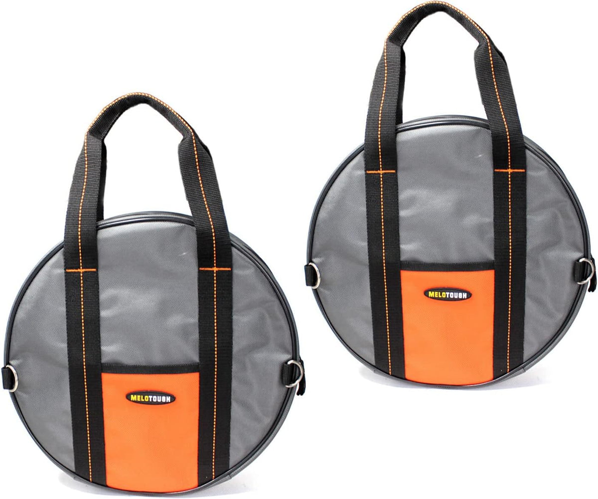 MELOTOUGH Jumper Cable Bag - Tools Cable Bag - Storage & Organizer for Cables, Cords, and Hoses Including EV Charging Cables for Electric Vehicles (1)