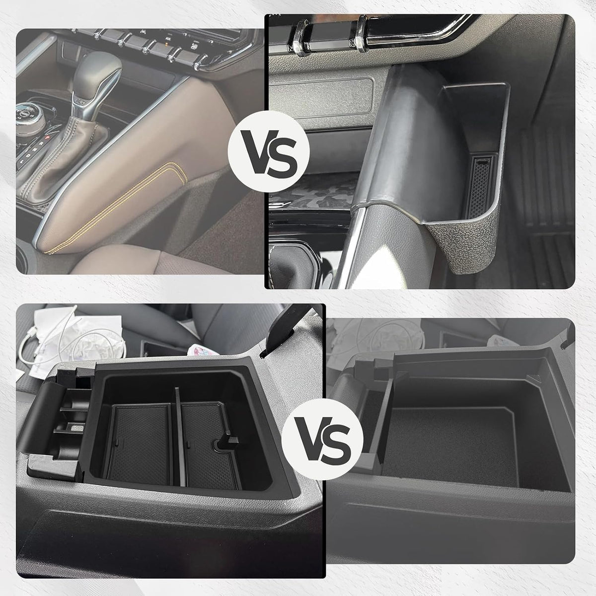 Muslogy Console Organizer & Side Box for 2023+ Chevy Colorado & GMC Canyon