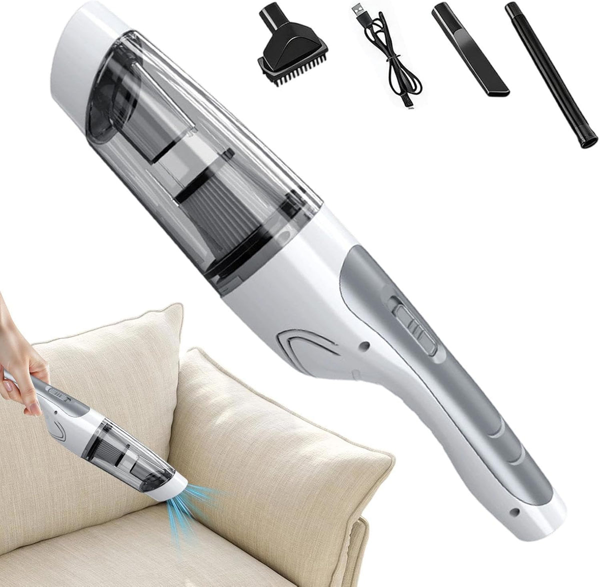 Rechargeable Handheld Cordless Vacuum Cleaner Home Car Cleaning Tools