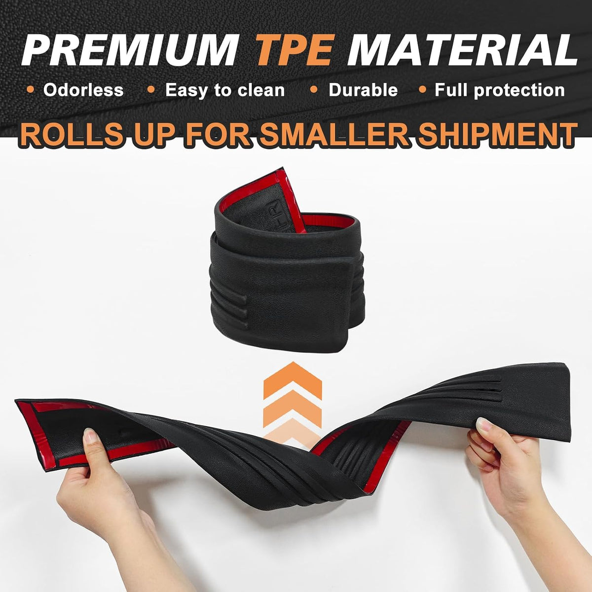 TripleAliners Door Sill Protector for 2026 Toyota RAV4 Accessories, 4PCS