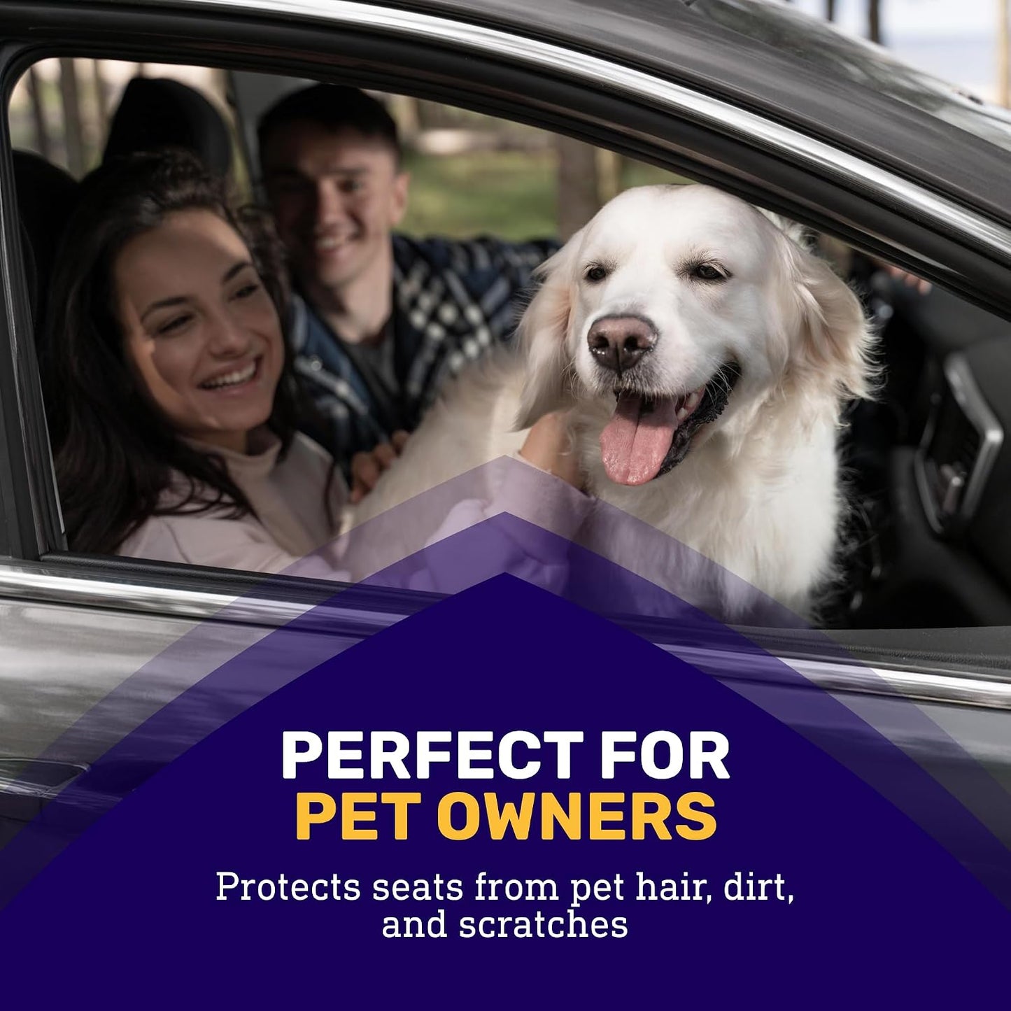 EliteSport Front Seat Cover, Universal Fit Waterproof, Sweatproof, Odor-Resistant, and Machine Washable Car Seat Protector with Non-Slip Underlayer for Pet, Travel, and Outdoor Adventure, Gray