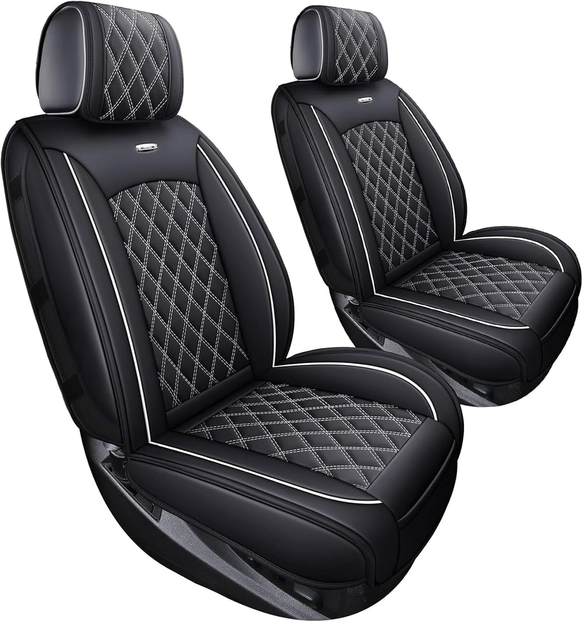 Chevy Silverado GMC Sierra 2 Front Seat Covers 2007-2026 1500 2500HD 3500HD