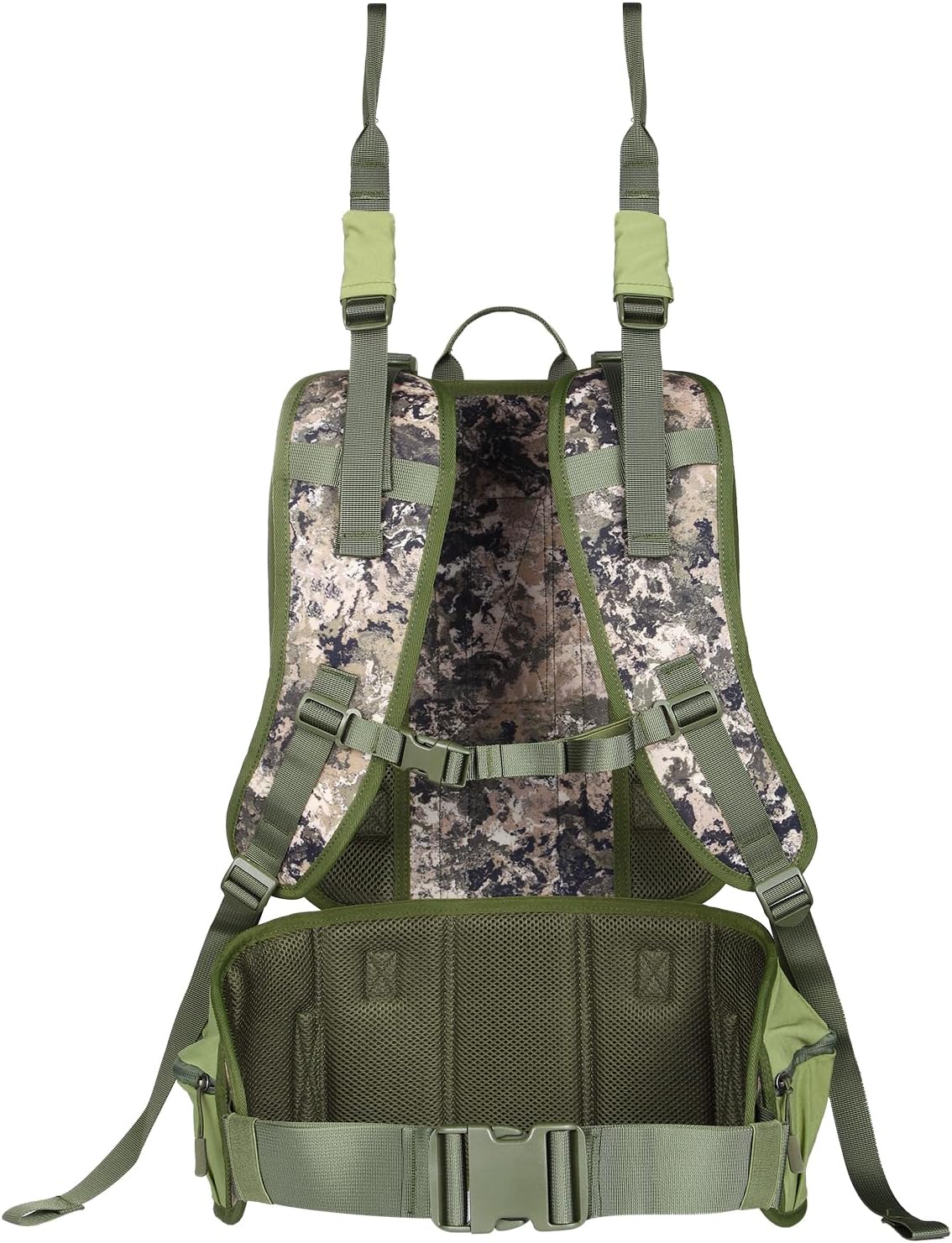 skiguard Universal Tree Stand Carrier: Lightweight Tree Stand Transport System Harness, Adjustable Treestand Carry Backpack Straps, Comfortable Padded Back Pack Straps, Fits Most Tree Stands