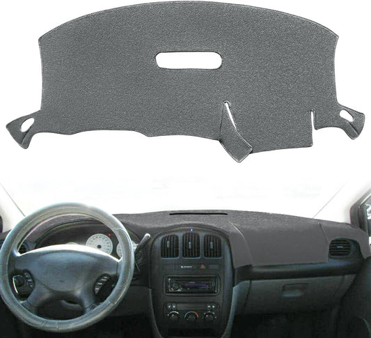 Yiz Dash Cover Mat for Dodge Caravan/Grand Caravan(Dark Gray) J128