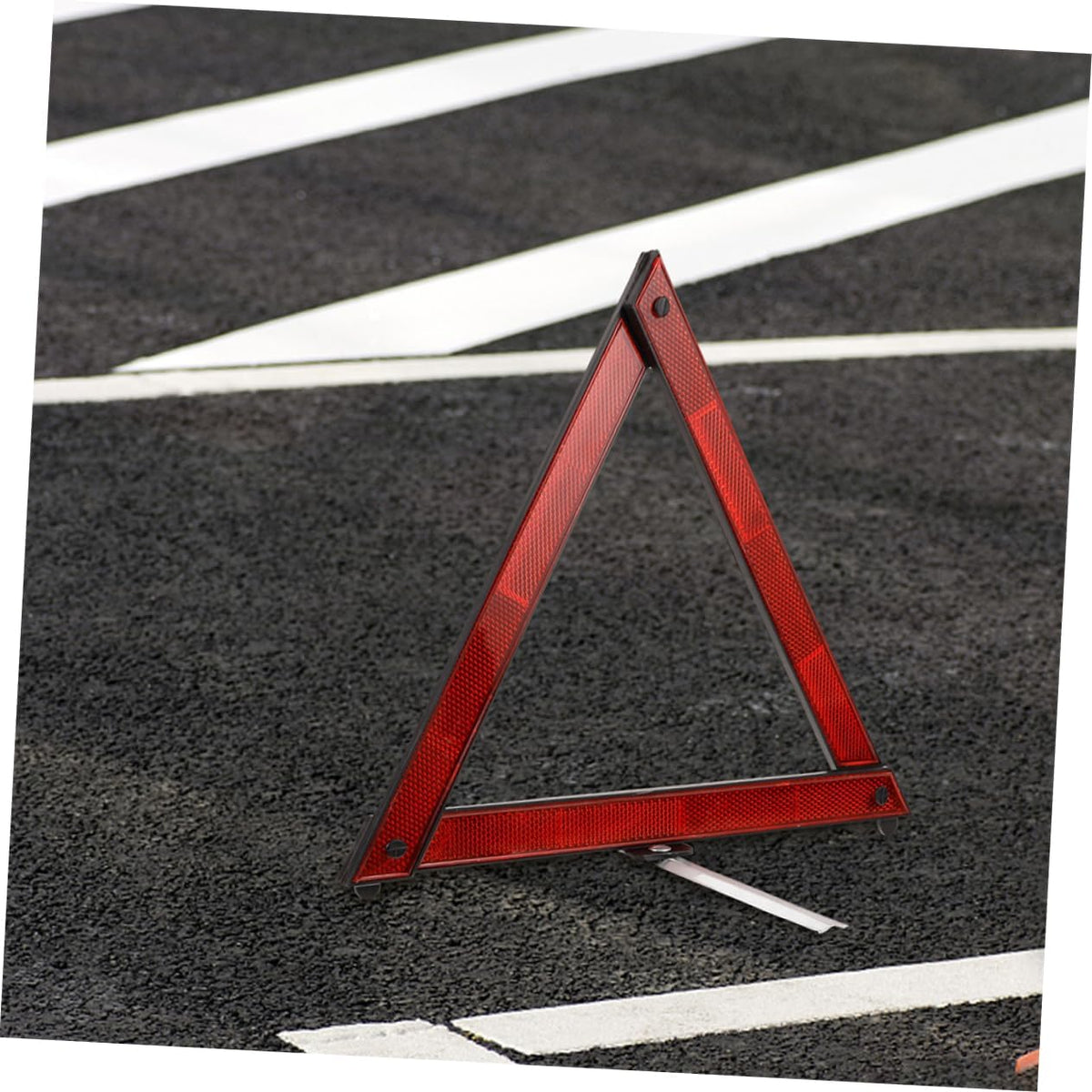Cabilock 4pcs ABS Emergency Warning Triangles for Roadside Vehicle Use
